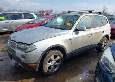 2007 BMW X3 3.0Si from USA, damaged, VIN WBXPC93437WJ00113